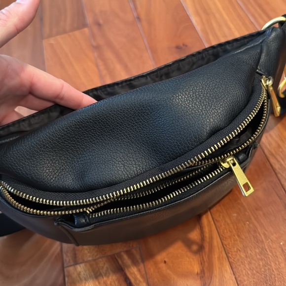Fawn black cross body! Lots of room!! - Picture 3 of 4